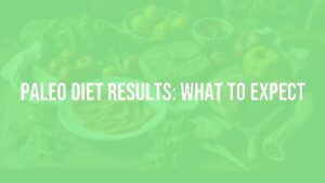 Stone Age diet scene with lean meats, fresh fruits, and vegetables on a wooden table, natural lighting, realistic.