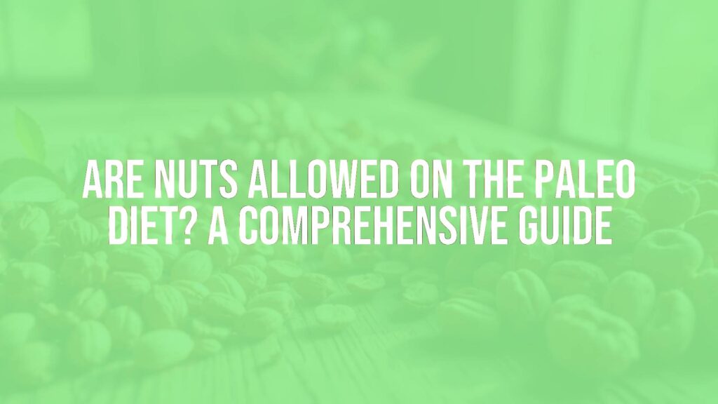 Assorted nuts on a wooden table with a Paleo diet backdrop, fresh and natural lighting, realistic.