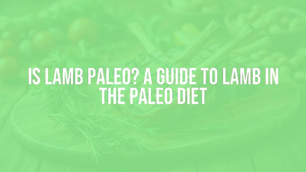 Juicy grilled lamb chops on a rustic wooden table, fresh rosemary sprigs, Paleo diet ingredients like vegetables and nuts in the background, warm natural lighting, realistic.